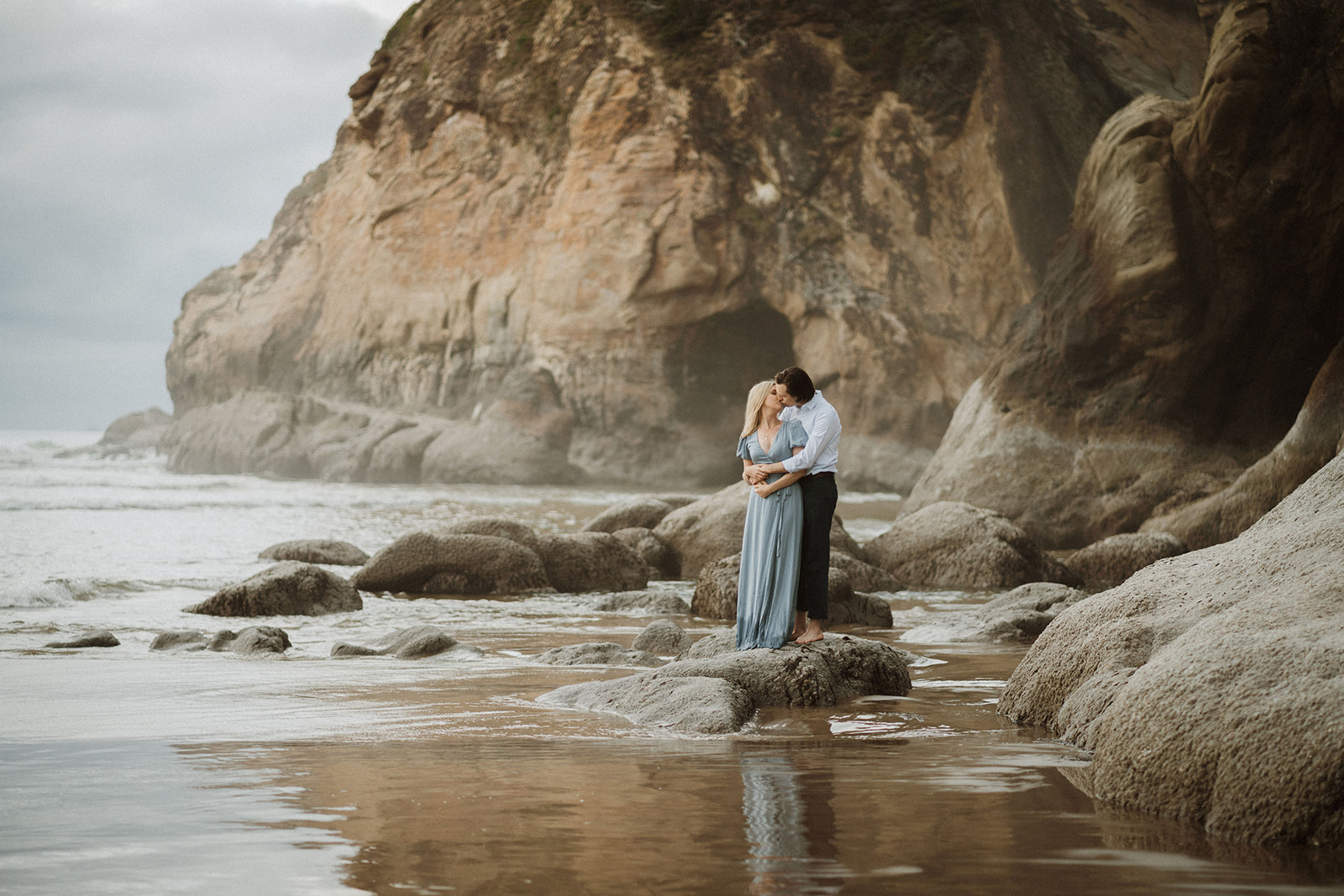 Oregon Coast engagement photography session