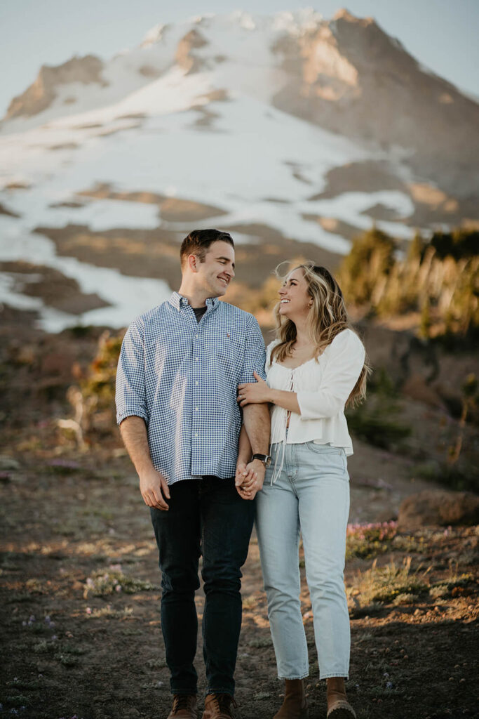 Couple portraits at Mt Hood