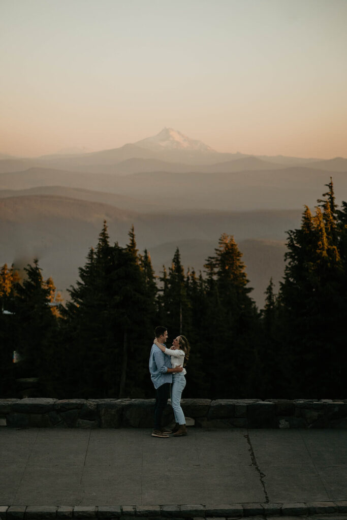 Couple portraits at Mt Hood