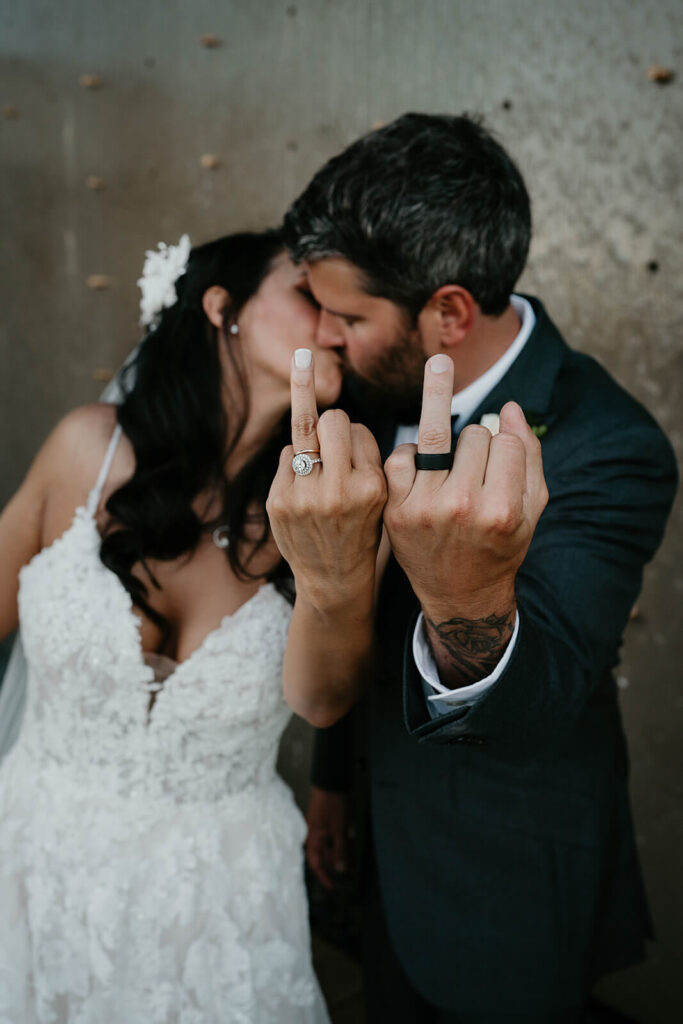 Bride and groom couple portraits at Furioso Vineyards