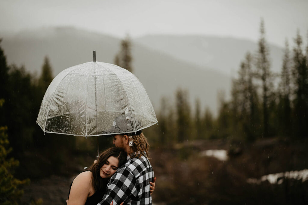 Couple portraits at Mt Hood