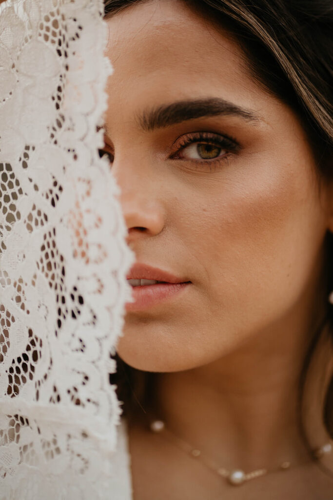 Bride portraits at Smith Rock State Park