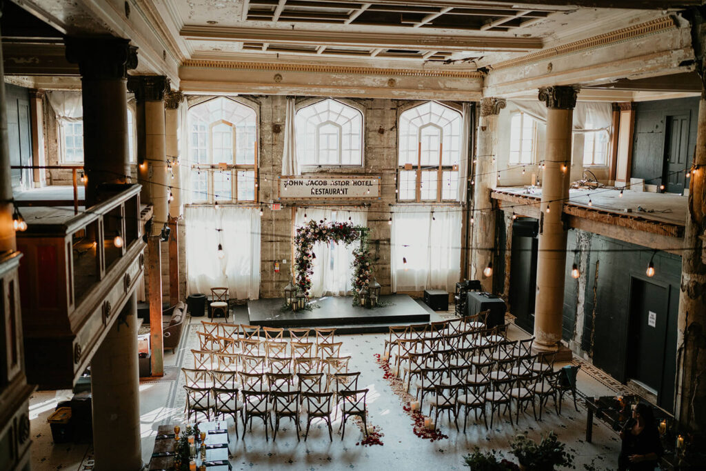 The Ruins at the Astor wedding venue