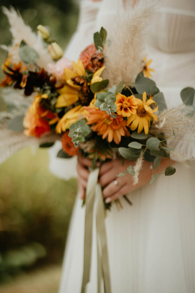 Bride portraits at wedding in Washington