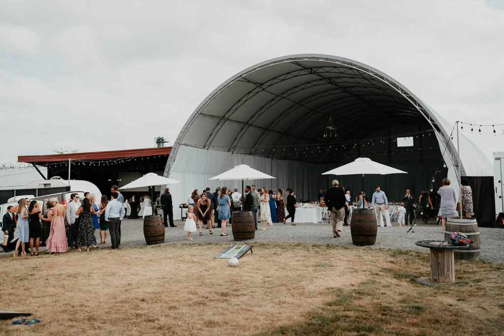 Wedding in Washington at Pemberton Farm