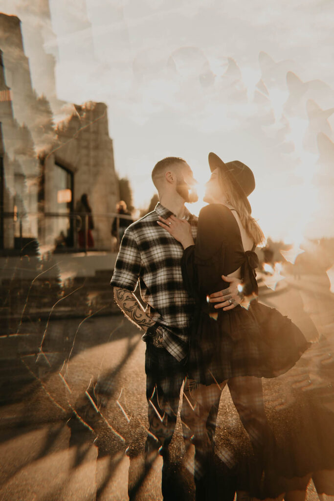 Engagement photography session in Oregon