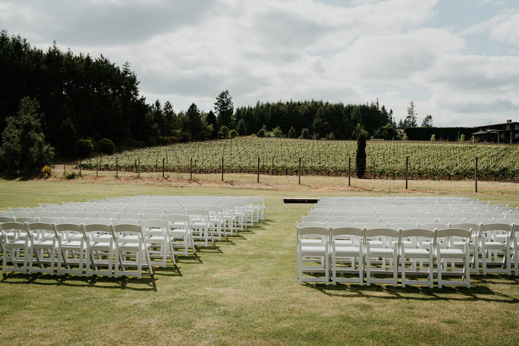 Oregon Golf Club Wedding location. 