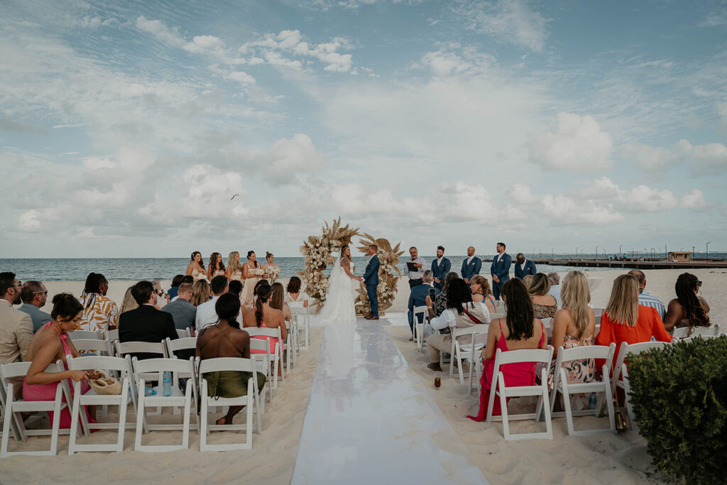 An intimate Mexico destination wedding on the beach. 